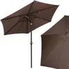 Springos® Gartenschirm Sonnenschirm mit Kippfunktion Produktbild-Vorschau 8