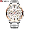 CURREN 8363 Herrenuhr Quarz Herrenuhr Armbanduhren mit Produktbild-Vorschau 2