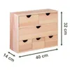 Schubladenbox "Mini Bloc" | Kiefer Massiv | Produktbild-Vorschau 4
