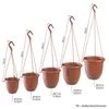 Blumentopf Hängeampel 15 cm Durchmesser Farbe Terrakotta Produktbild-Vorschau 3