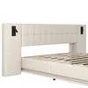 Polsterbett 180x200 cm mit mehrfarbiger LED-Leiste, Produktbild-Vorschau 14
