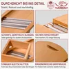 FALKENBERGER Krauthobel L massive Buche, Maße 56 × 19 × 3,5 Produktbild-Vorschau 5