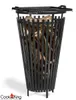 Chauffe terrasse, braséro en acier noir FLAME Ø 40 cm-45 -- Voir les images du produit 33