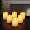 lot de 4 bougies LED sans flamme avec effet de Voir les images du produit 9
