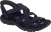 Skechers Slip-Ins: Reggae Slim  Sandalen Plat - Zwart - Voir les images du produit 17