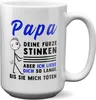 22Feels XL Tasse Papa Geschenk Vatertag Vater Deine Fürze Produktbild-Vorschau 1