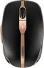 A top-down view of a black and copper wireless computer mouse. Produktbild-Vorschau