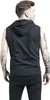 RED by EMP Herren schwarze Sweat Weste mit Kapuze 5XL Produktbild-Vorschau 5