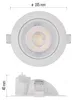 LED-Deckenspot GERI 6,5W 780LM IP20 CCT weiss Voir les images du produit
