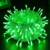 A coiled string of green LED lights. Anteprima dell’immagine prodotto