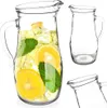 Glaskrug für Getränke: Wasser, Saft, Limonade, Eistee Produktbild-Vorschau 6
