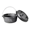 BIOL Dutch Oven 12 Liter aus Gusseisen – Eingebrannter Produktbild-Vorschau 1