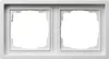 Gira CADRE 2 FAUX SANS BRUCHES (N0212112RWS GL.) Voir les images du produit 1