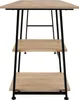 Side view of a desk with shelves. Náhled obrázku produktu