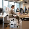 Bürostuhl – Ergonomischer Sitz Schreibtischstuhl mit Produktbild-Vorschau 6