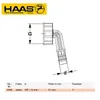 HAAS PP Winkelschlauchtülle 90  Durchm.: 9 -14 mm, 3/8 x G Produktbild-Vorschau 4