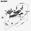 Gorilla Sports 100115-00022-0001, 280 kg, Schwarz, Weiß Produktbild-Vorschau 9