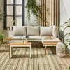 sweeek - Modulares Gartenmöbelset aus Aluminium und Produktbild-Vorschau 10