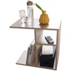 WOHNLING bijzettafel, 50x50x30 cm, hout, wit. Kleine Productafbeelding-voorbeeld 7
