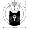 Master Lock Vorhängeschloss mit Sicherheitsklasse 8 Produktbild-Vorschau 10