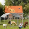 Kurnik Izrielar 3x4x2 m z nadbudową łukową, klatka dla Podgląd zdjęcia produktu 7
