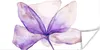 MuchoWow® Poster Blumen - Aquarell - Lila 40x20 cm - Poster Produktbild-Vorschau 1