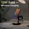 CHEROY PowerTrio 3-in-1 Draadloze Oplader - 15W Qi Productafbeelding-voorbeeld 5