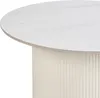 BELIANI Couchtisch Hellbeige Platte aus gesintertem Stein Produktbild-Vorschau 4