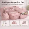 Set di 8 organizer da valigia – Organizer da valigia con Anteprima dell’immagine prodotto 6