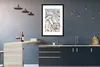 MuchoWow® MuchoWow® Gerahmtes Poster Wasserfarben - Tiere - Produktbild-Vorschau 5