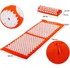 MOVIT Akupresúrna podložka s vankúšom, 130x50 cm, oranžová Náhľad obrázku produktu 1