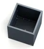 Kvetináč Herstera Metal Cube, oceľový, antracitová farba, Náhľad obrázku produktu 12
