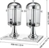 VEVOR Getränkespender (2 x 8 L) für Partys Saftspender (aus Produktbild-Vorschau 8