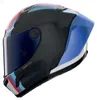 Nolan X-804 RS Ultra Carbon Gemini Helm, schwarz/blau/weiß, Produktbild-Vorschau 6