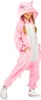 Pigiama Onesie Kigurumi Travestimento Costume Rosa Pig Baby Anteprima dell’immagine prodotto 3
