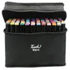 Alkoholmarker Set 80 Farben mit Etui – Doppelseitige Twin Produktbild-Vorschau 7