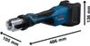 Utensile di pressatura a batteria GPT 18V-32, 1 x XL-BOXX Anteprima dell’immagine prodotto 15