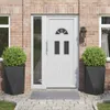 vidaXL Plantenbakken, 2 stuks, zwart, 50 x 50 x 75 cm, Productafbeelding-voorbeeld 2
