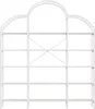 Scaffale 170x26x190 cm in acciaio e MDF, libreria a 5 Anteprima dell’immagine prodotto 9