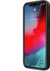A black iPhone 12 Pro Max in a case, displayed from a side angle against a white background. Produktbild-Vorschau
