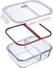 Recipiente hermético de vidrio Westmark, 980 ml, con 2 Vista previa de la imagen del producto 5