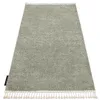 Alfombra BERBER 9000  Franjas Bereber Marroquí Shaggy verde Vista previa de la imagen del producto 1