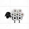 Halter Ständer Kleiderbügel Regal für Toilettenpapierrollen Produktbild-Vorschau 7