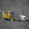 A Lego dinosaur transport truck. Produktbild-Vorschau