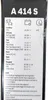 BOSCH Wischblatt vorne 3 397 007 414 Produktbild-Vorschau 15