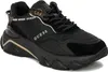 A studio shot of a black Guess sneaker. Produktbild-Vorschau