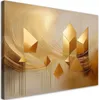 Leinwandbild Gold Abstraktion Glamour 90x60 Feeby Gold bild Produktbild-Vorschau 1