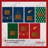 5 Weihnachtskarten mit geprägter „Frohe Weihnachten“ Produktbild-Vorschau 7