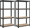 SONGMICS Schwerlastregal, 2er Set, Kellerregal, Lagerregal, Produktbild-Vorschau 2
