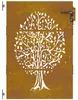 vidaXL Záhradná brána 85x150 cm Corten Steel Tree Design Náhľad obrázku produktu 4